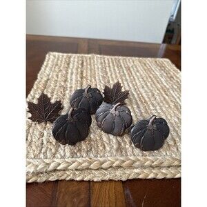 Brass Napkin Holders 6 Pieces